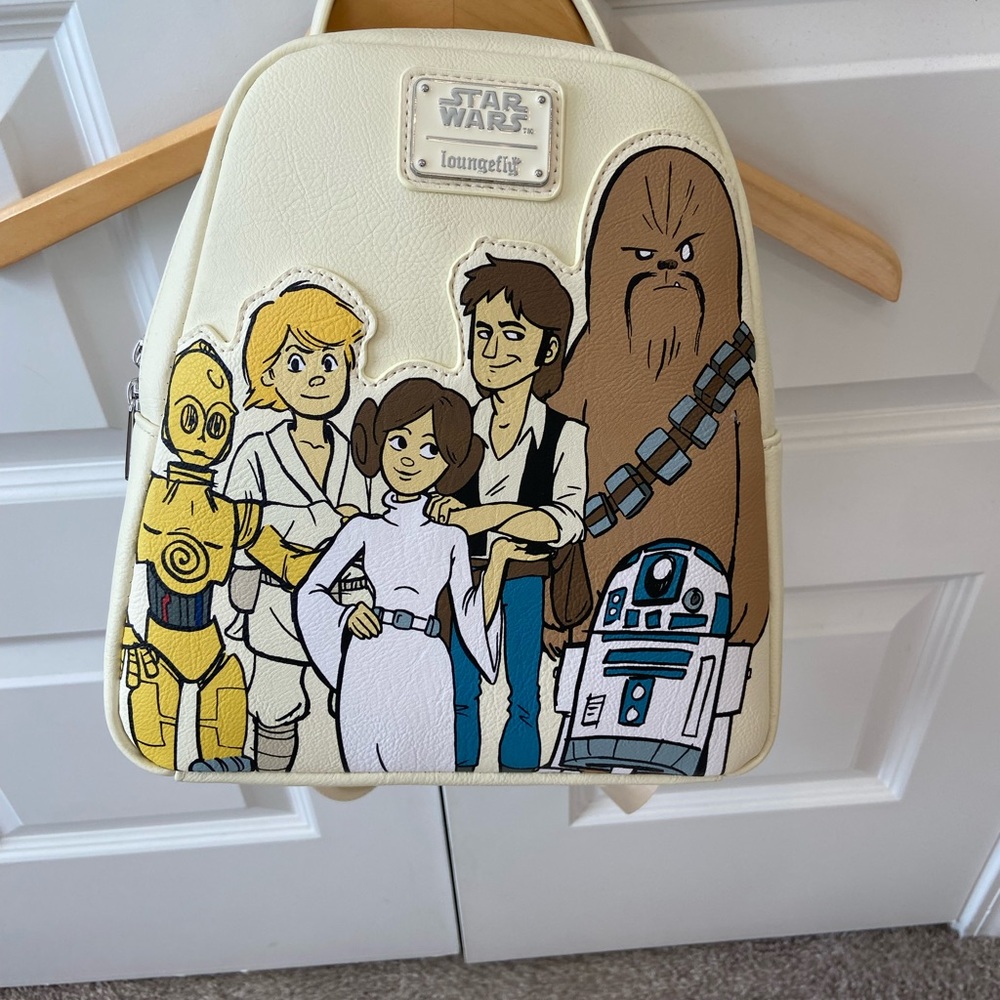 Disney Parks Star Wars Loungefly Mini Backpack